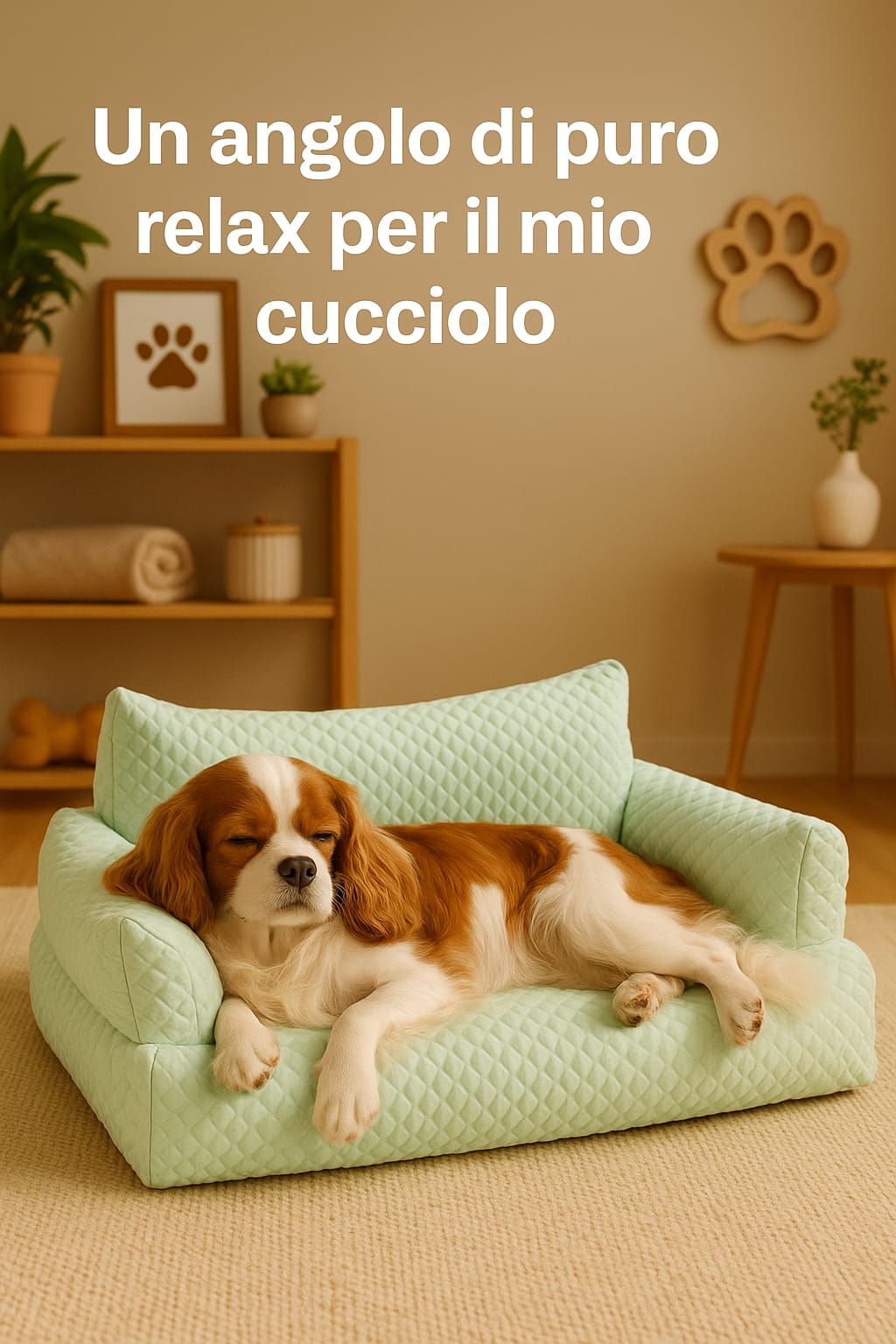 Maison Cocò™ Divanetto Deluxe per Cani e Gatti